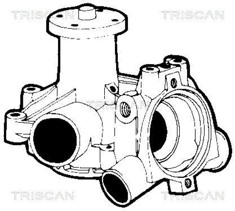 TRISCAN 8600 27851 Wasserpumpe für Volvo 760, B28, B280, B29