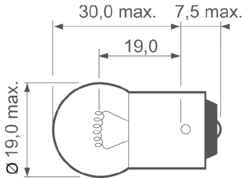 VALEO 032109 R5W Signallampe Karton x2 ESSENTIAL