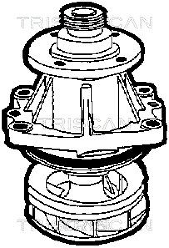 TRISCAN 8600 11004 Wasserpumpe für Bmw 320I, 325I, 520I, 525I