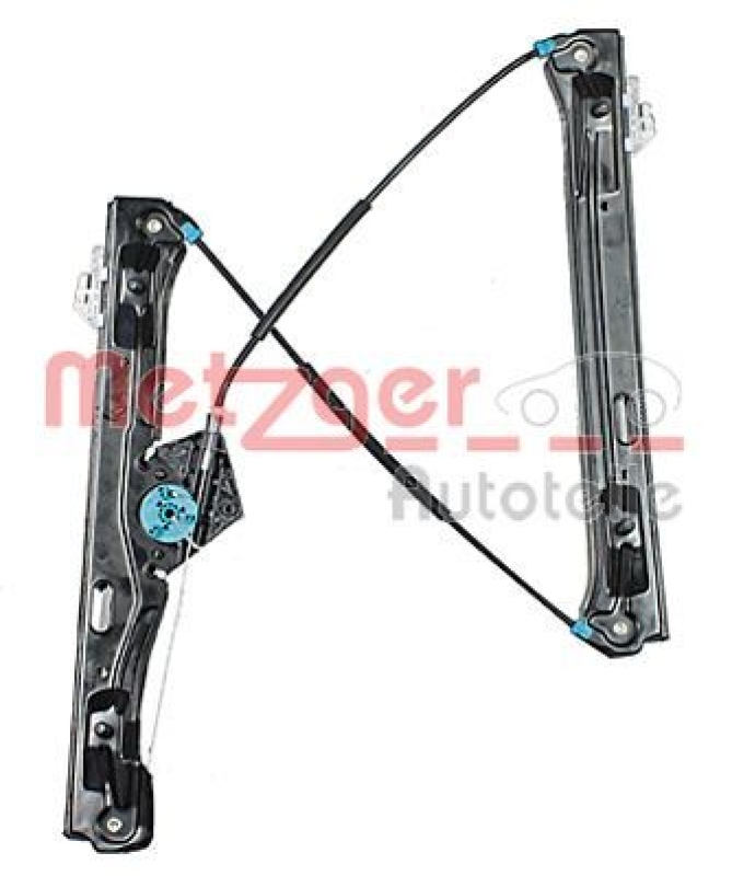 METZGER 2160440 Fensterheber Ohne Motor für BMW vorne rechts