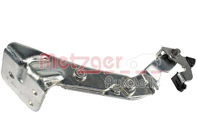 METZGER 2310157 Rollenführung, Schiebetür für CITROEN/FIAT/PEUGEOT links UNTEN