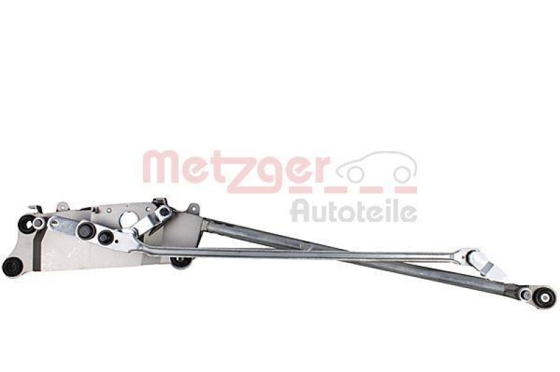 METZGER 2190929 Wischergestänge Ohne Motor für PORSCHE/VW vorne