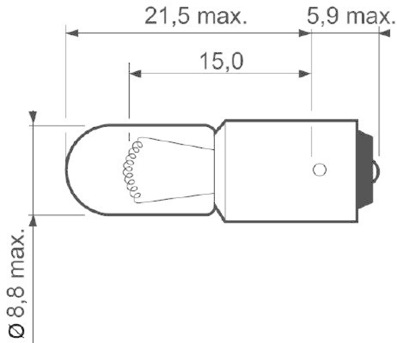 VALEO 032223 T4W Signallampe Karton x10 ESSENTIAL