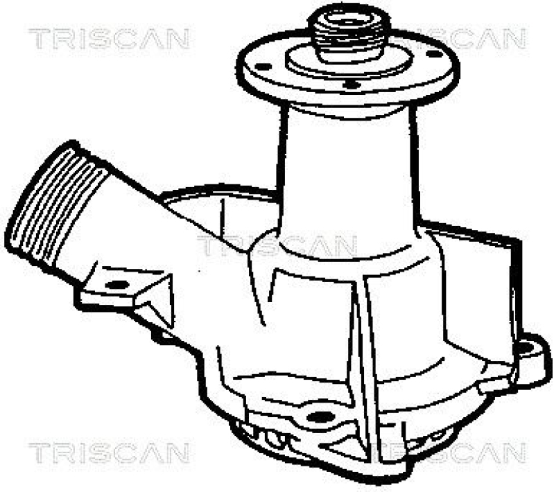 TRISCAN 8600 11880 Wasserpumpe für B.M.W.: 320I, 325I, 520I,