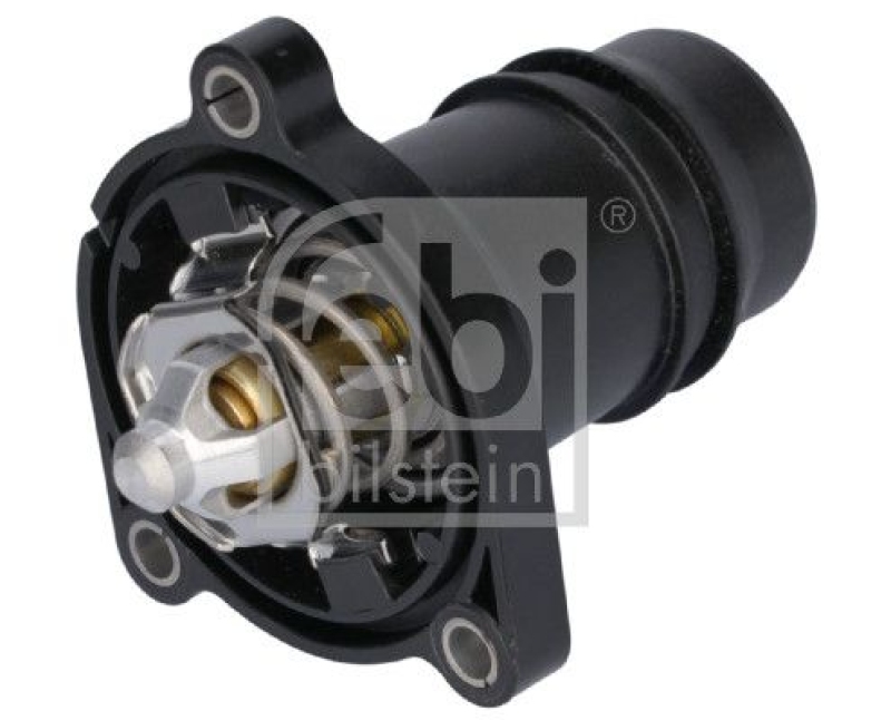 FEBI BILSTEIN 46578 Thermostat mit Gehäuse, Dichtung und Temperaturschalter für Opel