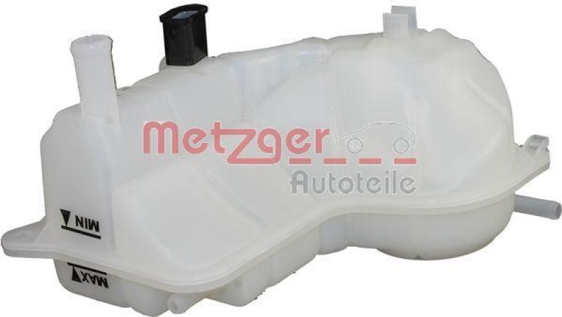 METZGER 2140179 Ausgleichsbehälter, Kühlmittel für AUDI OHNE DECKEL, MIT SENSOR