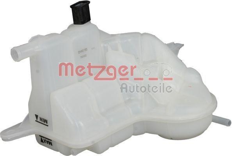 METZGER 2140180 Ausgleichsbehälter, Kühlmittel für AUDI OHNE DECKEL, MIT SENSOR