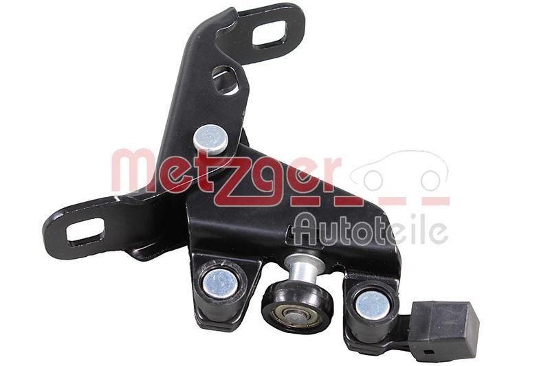 METZGER 2310167 Rollenführung, Schiebetür für OPEL/VAUXHALL links MITTE