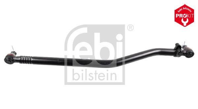 FEBI BILSTEIN 182488 Lenkstange mit Kronenmuttern und Splinten für DAF