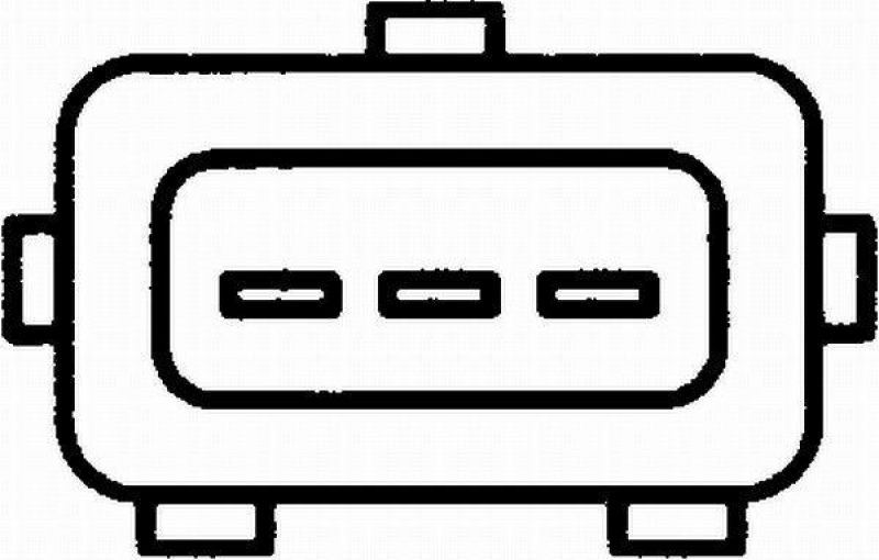 HELLA 6PU012681-001 Sensor Raddrehzahl