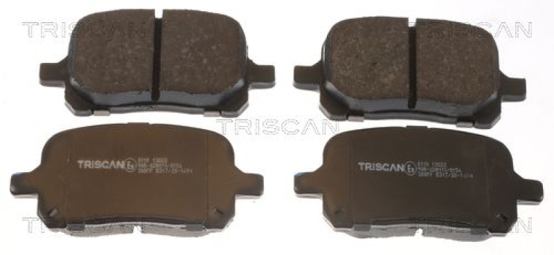 TRISCAN 8110 13022 Bremsbelag Vorne für Toyota Camry