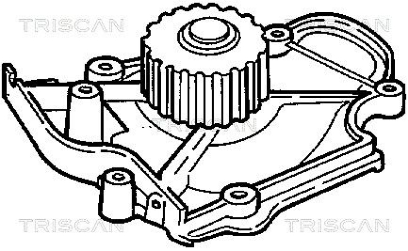 TRISCAN 8600 40979 Wasserpumpe für Honda Accord 2.2, Rover 62