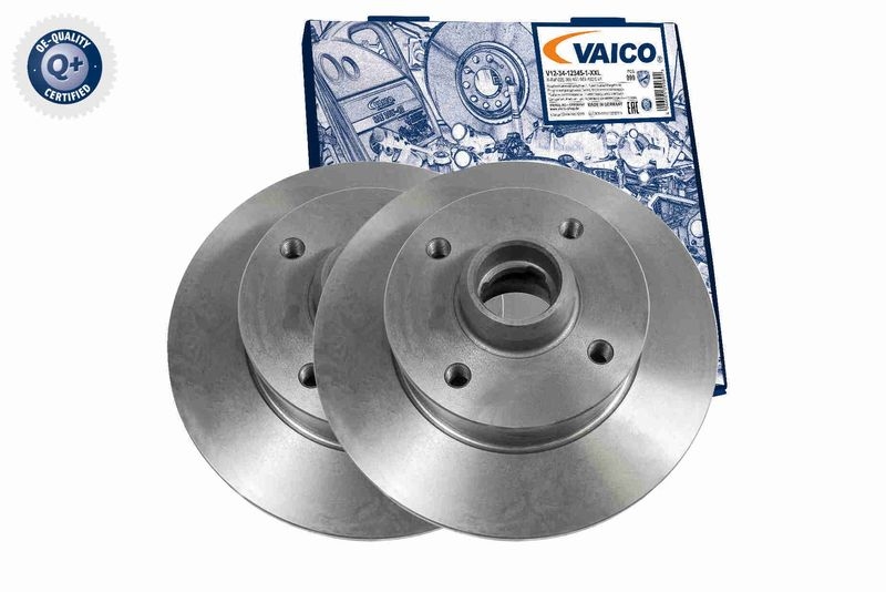 VAICO V10-40033 Bremsscheibe Hinterachse für VW