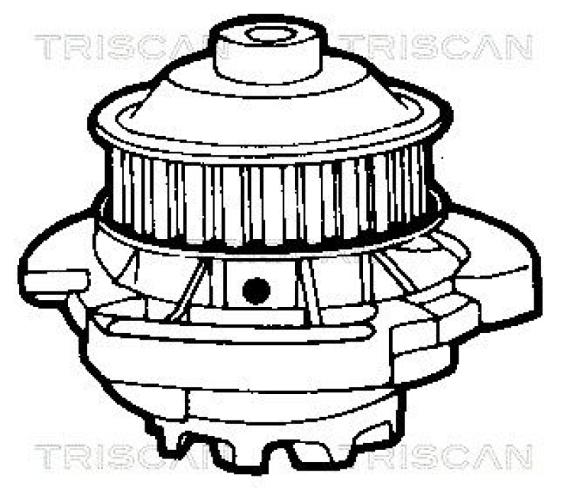 TRISCAN 8600 29142 Wasserpumpe für Audi 50. Vw: Golf,Polo,Der