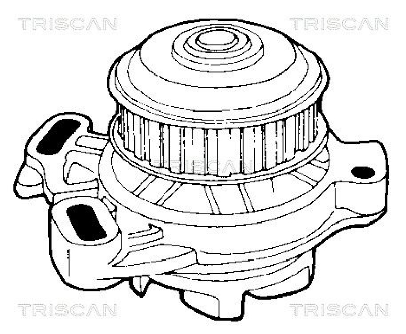 TRISCAN 8600 29392 Wasserpumpe für Audi 80, 100, Coupe, Vw Pa