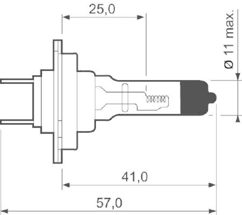 VALEO 032519 H7 Fahrzeuglampe Karton +50% Light