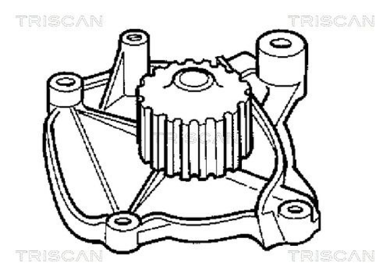 TRISCAN 8600 40003 Wasserpumpe für Honda Civic 1.5