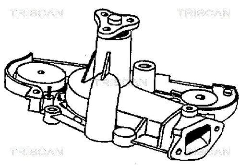 TRISCAN 8600 50001 Wasserpumpe für Mazda 323 1.5I, 1.6I Dohc