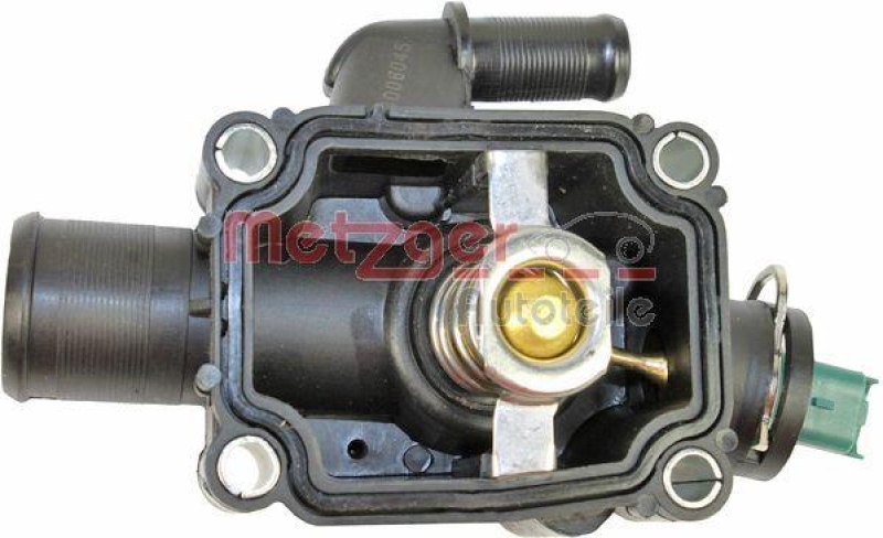 METZGER 4006045 Thermostat Kühlmittel, Mit Gehäuse für CITROEN/PEUGEOT/ÖFFNUNGSTEMP. [°C]91