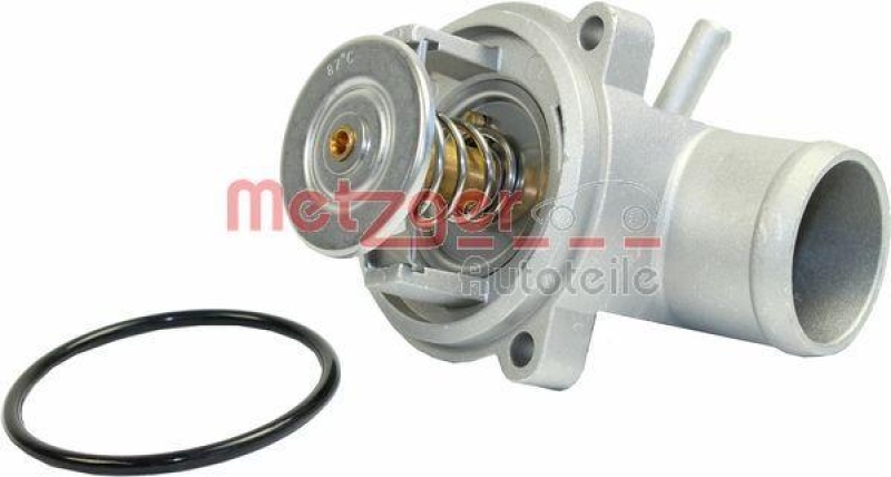 METZGER 4006057 Thermostat Kühlmittel, Mit Gehäuse für MB/ÖFFNUNGSTEMP. [°C]88