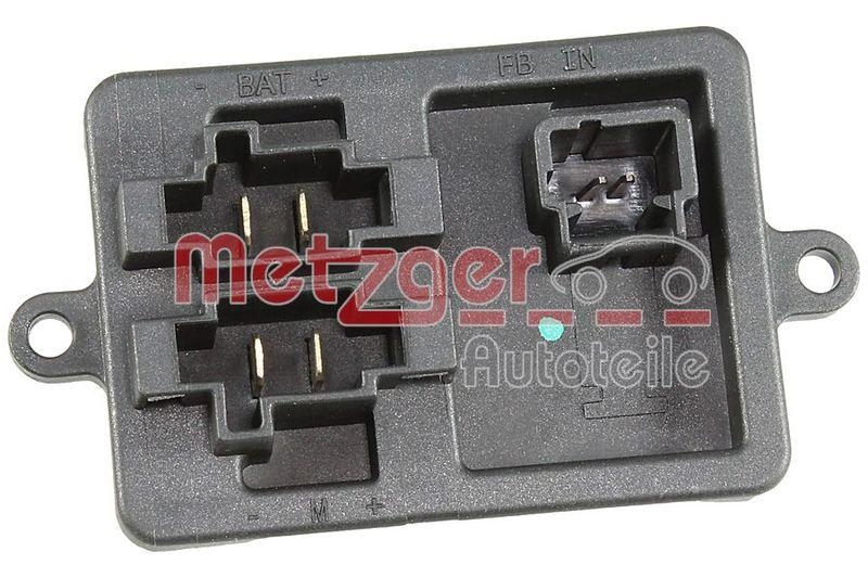 METZGER 0917698 Widerstand, Innenraumgebläse für CITROEN/PEUGEOT/RENAULT