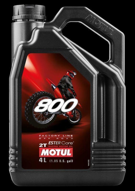 MOTUL 110084 Motoröl 801 2T FL Off Road Kanister 4L