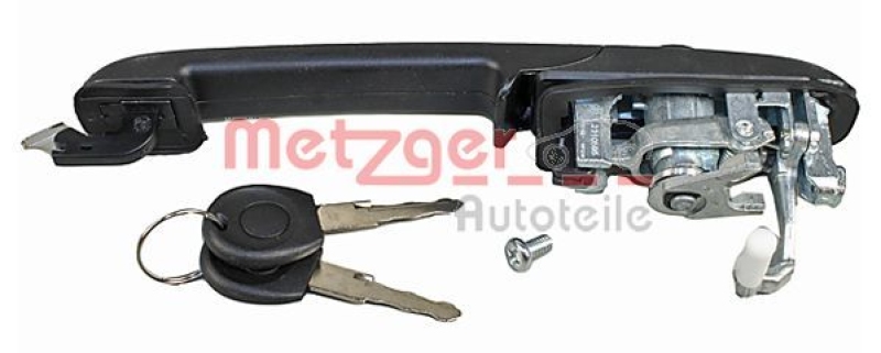 METZGER 2310595 Türgriff für VW vorne links