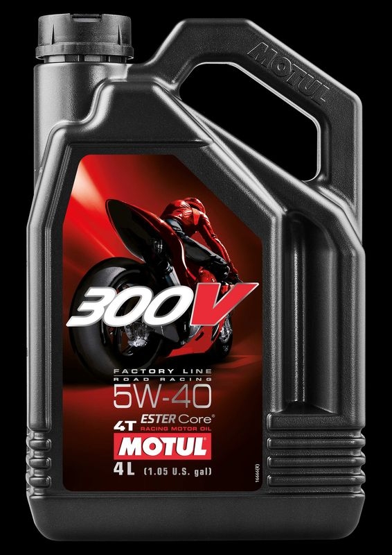 MOTUL 110086 Motoröl 300V 4T FL Road Racing 5W-40 Kanister 4L