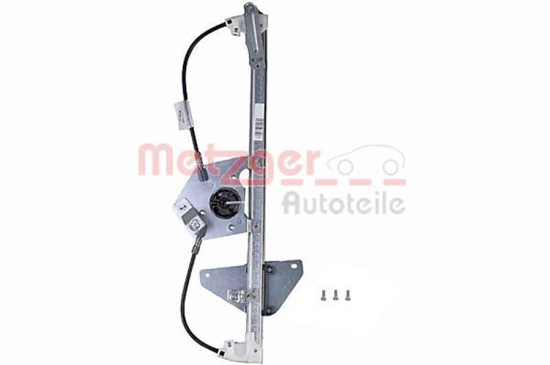 METZGER 2160524 Fensterheber Ohne Motor für CITROEN/DS/PEUGEOT vorne rechts