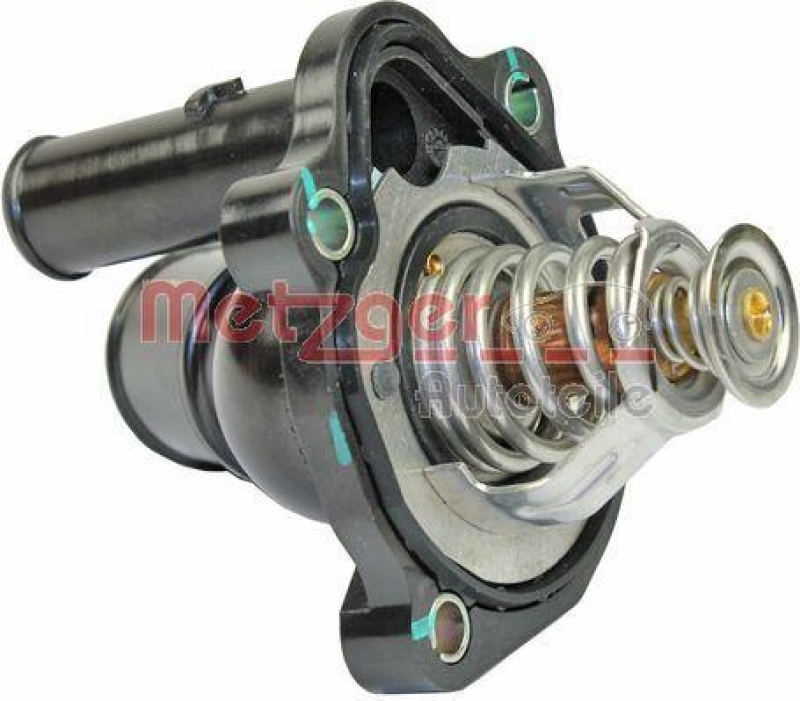 METZGER 4006088 Thermostat Kühlmittel, Mit Gehäuse für FORD/MAZDA/VOLVO/ÖFFNUNGSTEMP. [°C]90