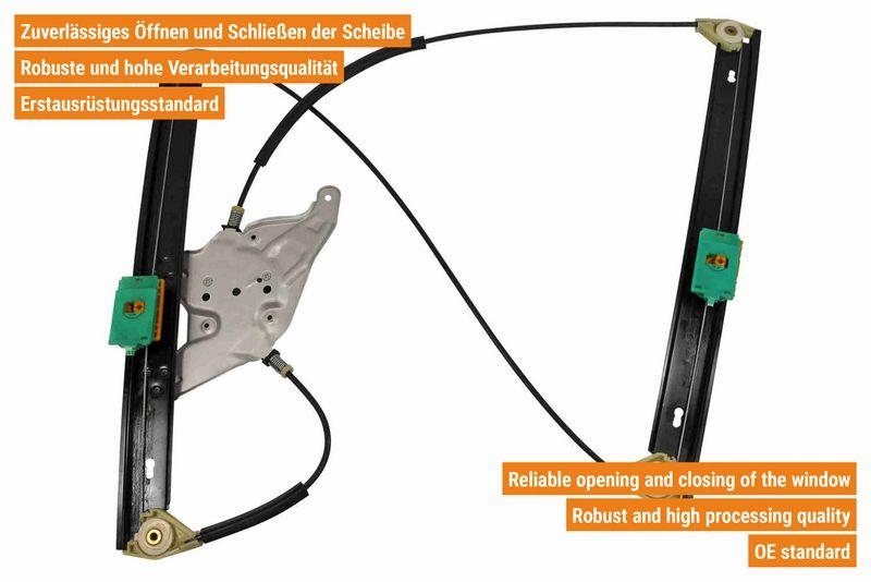 VAICO V10-1879 Fensterheber elektrisch vorne links für VW