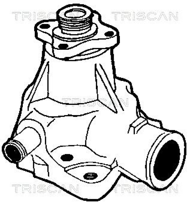 TRISCAN 8600 16875 Wasserpumpe für Ford Sierra/Scorpio (Ohc)