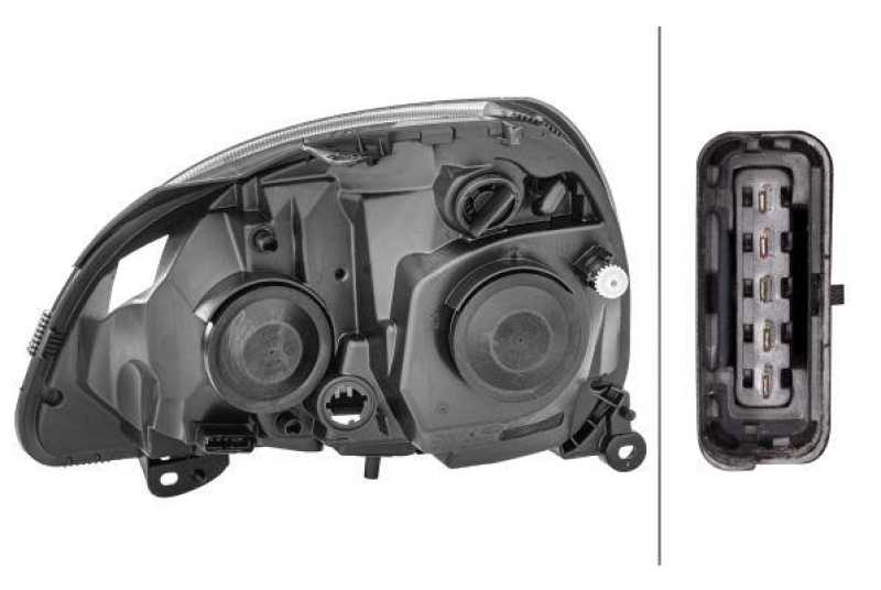 HELLA 1DB 008 461-741 Heckscheinwerfer rechts Halogen RENAULT