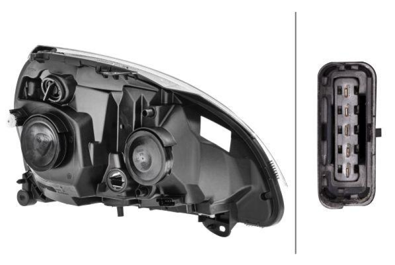 HELLA 1DB 008 461-851 Heckscheinwerfer links Halogen RENAULT