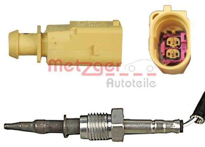 METZGER 0894538 Sensor, Abgastemperatur für AUDI