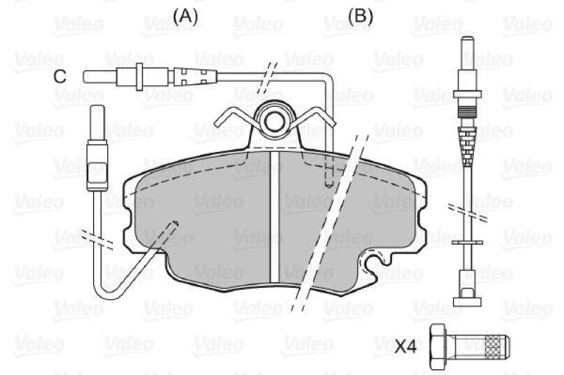 VALEO 598002 SBB-Satz PREMIUM