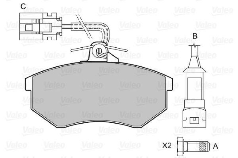 VALEO 598004 SBB-Satz PREMIUM