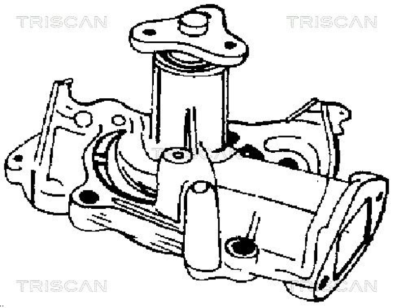 TRISCAN 8600 50871 Wasserpumpe für Mazda: 323 1500 B5, 1600 B