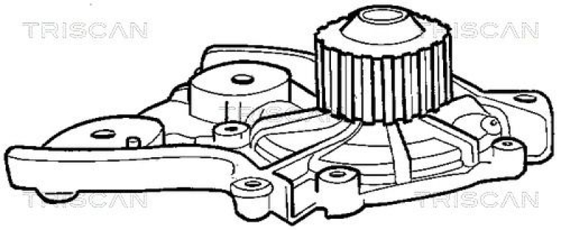 TRISCAN 8600 50906 Wasserpumpe für Mazda 626 1.8 F8, 626 2.0