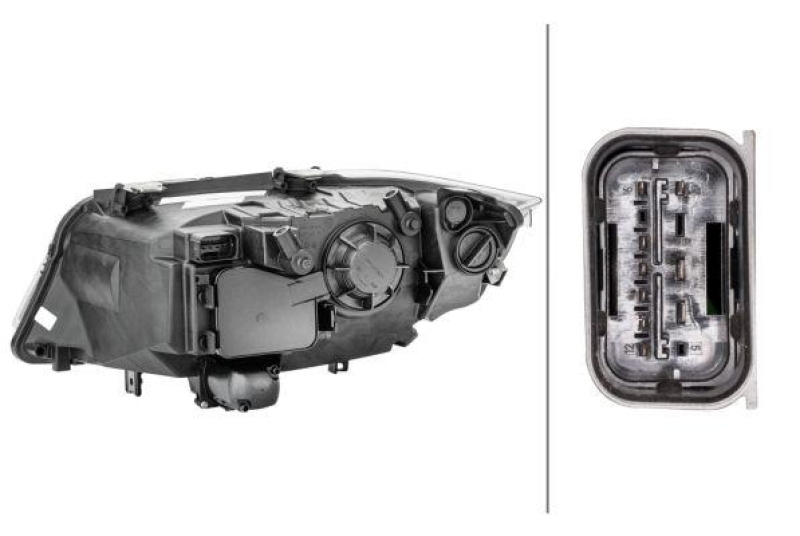 HELLA 1E1 354 699-021 Hauptscheinwerfer rechts
