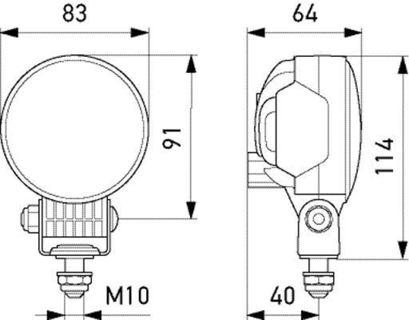 HELLA 1G0 996 776-001 AScheinwerfer Modul 70S LED