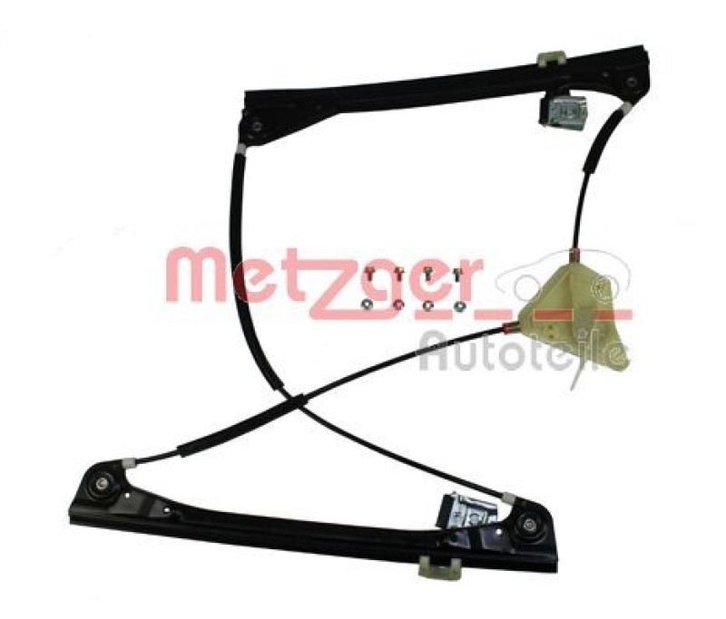 METZGER 2160252 Fensterheber Ohne Motor/Ohne Platte für VW vorne links