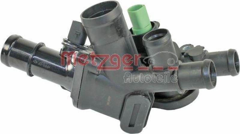 METZGER 4006165 Thermostat Kühlmittel, Mit Gehäuse für AUDI/SKODA/VW/ÖFFNUNGSTEMP. [°C]105