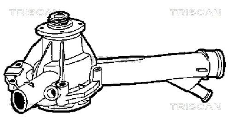 TRISCAN 8600 23001 Wasserpumpe für Mercedes 200E, 220E, C180-