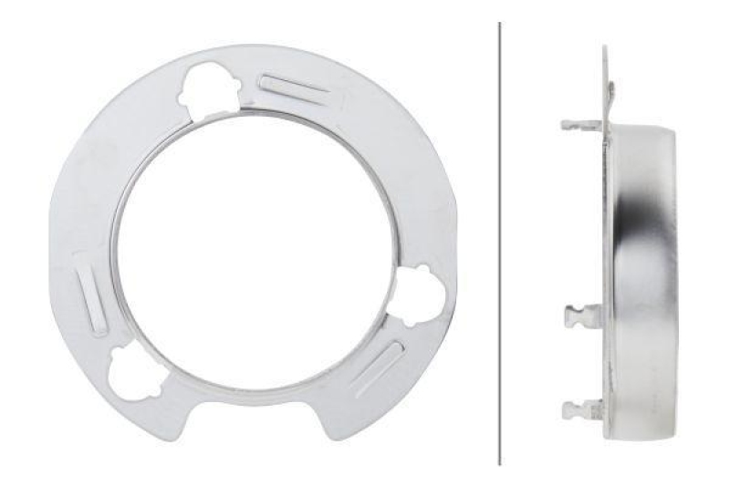 HELLA 9XB 161 749-007 Hitzeschutzblech