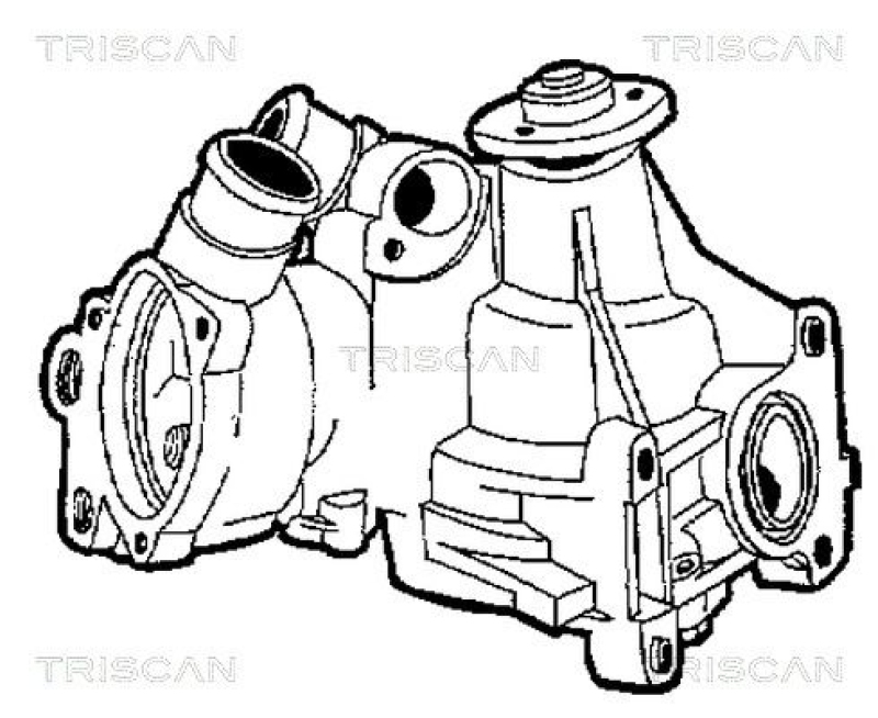 TRISCAN 8600 23002 Wasserpumpe für Mercedes 280E, 320E