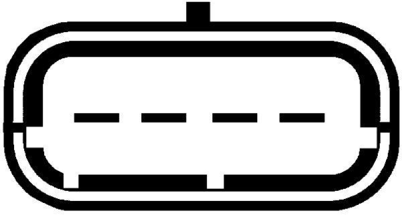 HELLA 8ET009142-421 Luftmassenmesser