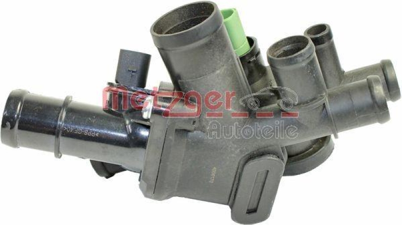 METZGER 4006170 Thermostat Kühlmittel, Mit Gehäuse für AUDI/SKODA/VW/ÖFFNUNGSTEMP. [°C]105