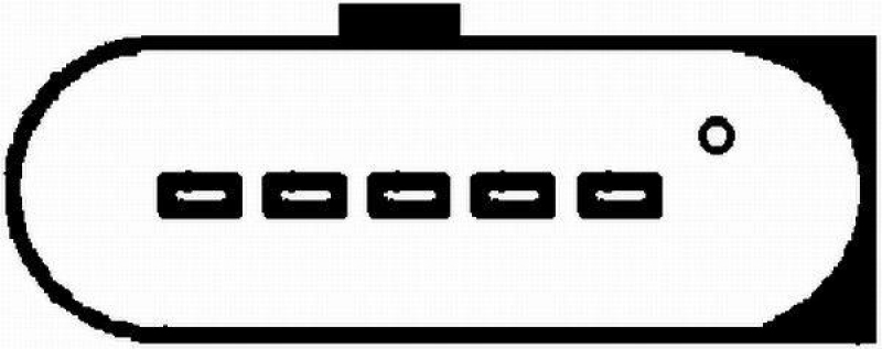 HELLA 8ET009142-451 Luftmassenmesser