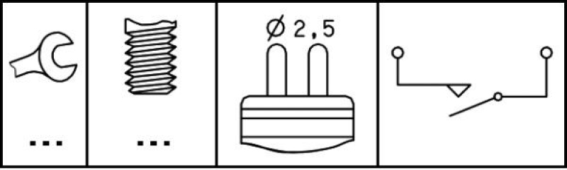 HELLA 6ZF 008 621-051 Schalter